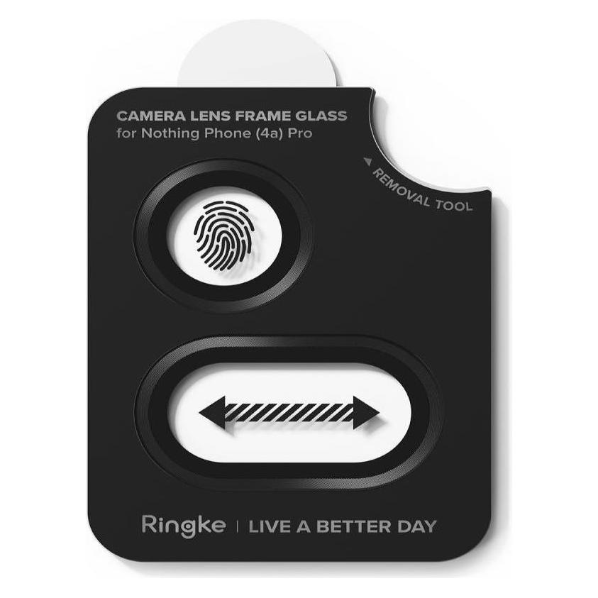 Ringke Osłona Aparatu Camera Frame Protector 2-Pack Nothing Phone 4a Pro Black (AUX Kabel) (8800328819047)