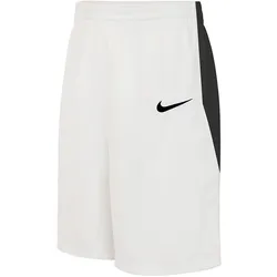 Nike, Damen, Sporthose, Team Basketball Stock Short Women (S), Weiss
