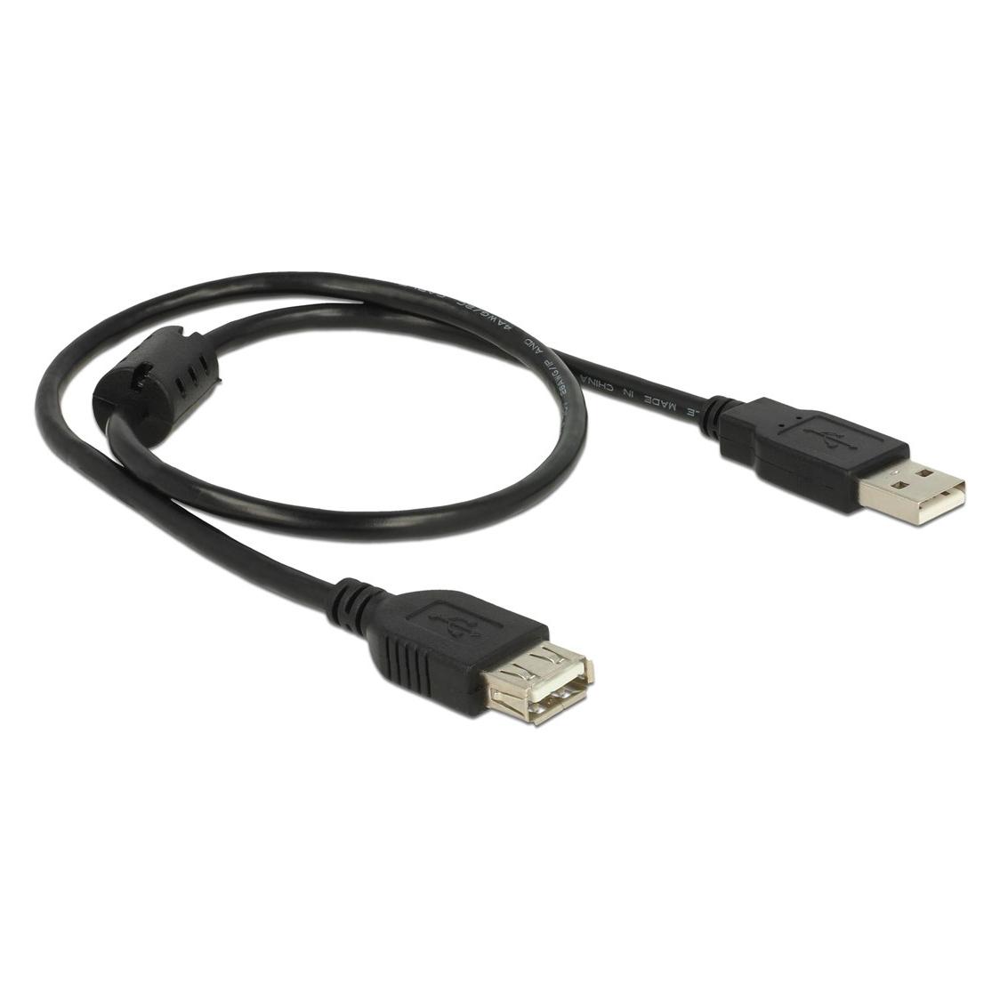 Delock USB A - USB A (0.50 m, USB 2.0) (83401)