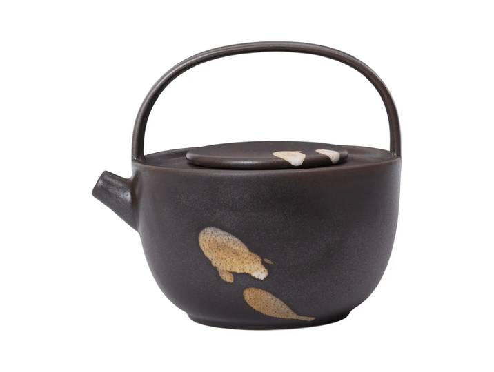 Ferm Living Théière Koyo 0,85 L Dark brown-buff
