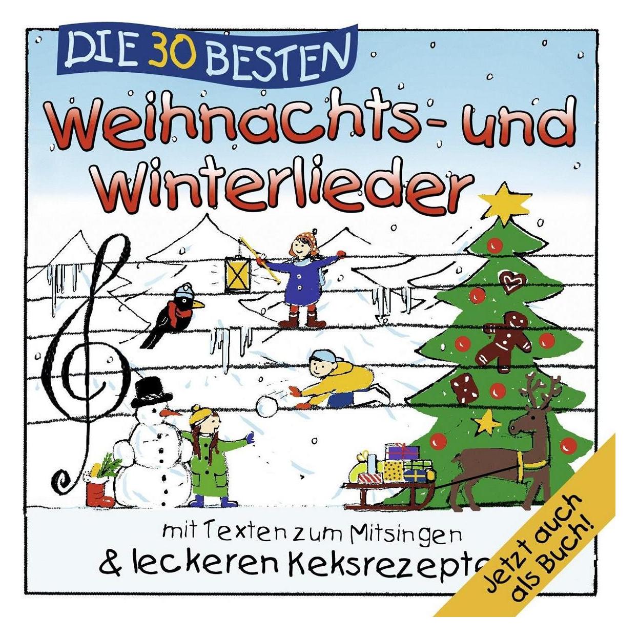 Universal Die 30 Besten Weihnachts-Und Winterlieder (Die Kita-Frösche, Karsten Glück, Simone Sommerland, Deutsch) (674703-7)