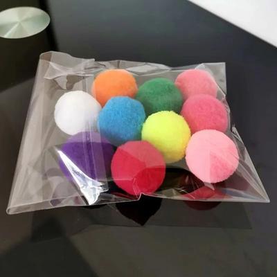 10 Piece Colorful Plush Bouncy Ball Set 10 Piece Colorful Plush Bouncy Ball Set
