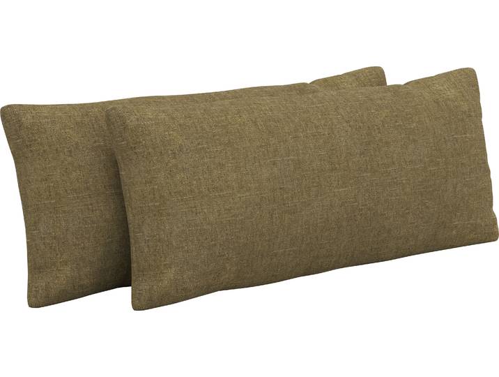 Auflagekissen SIT & MORE Emely , grün (olive), B:65cm H:25cm T:10cm, 100% Polyester, Polsterauflagen, Auflagekissen