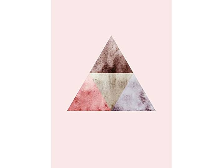 Pyramid International Poster Motif triangles Top Red 50 x 70 cm