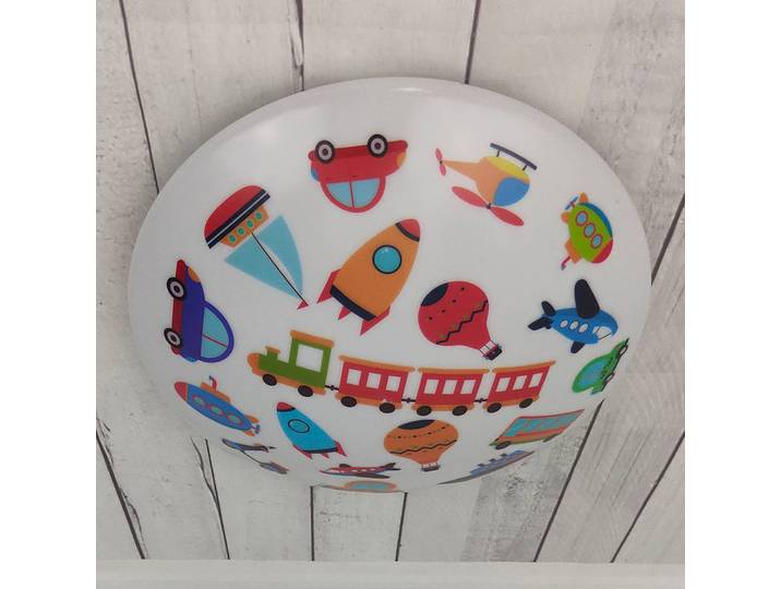 Plafonnier Véhicules Multicolore Polycarbonate 35 x 9 x 35cm