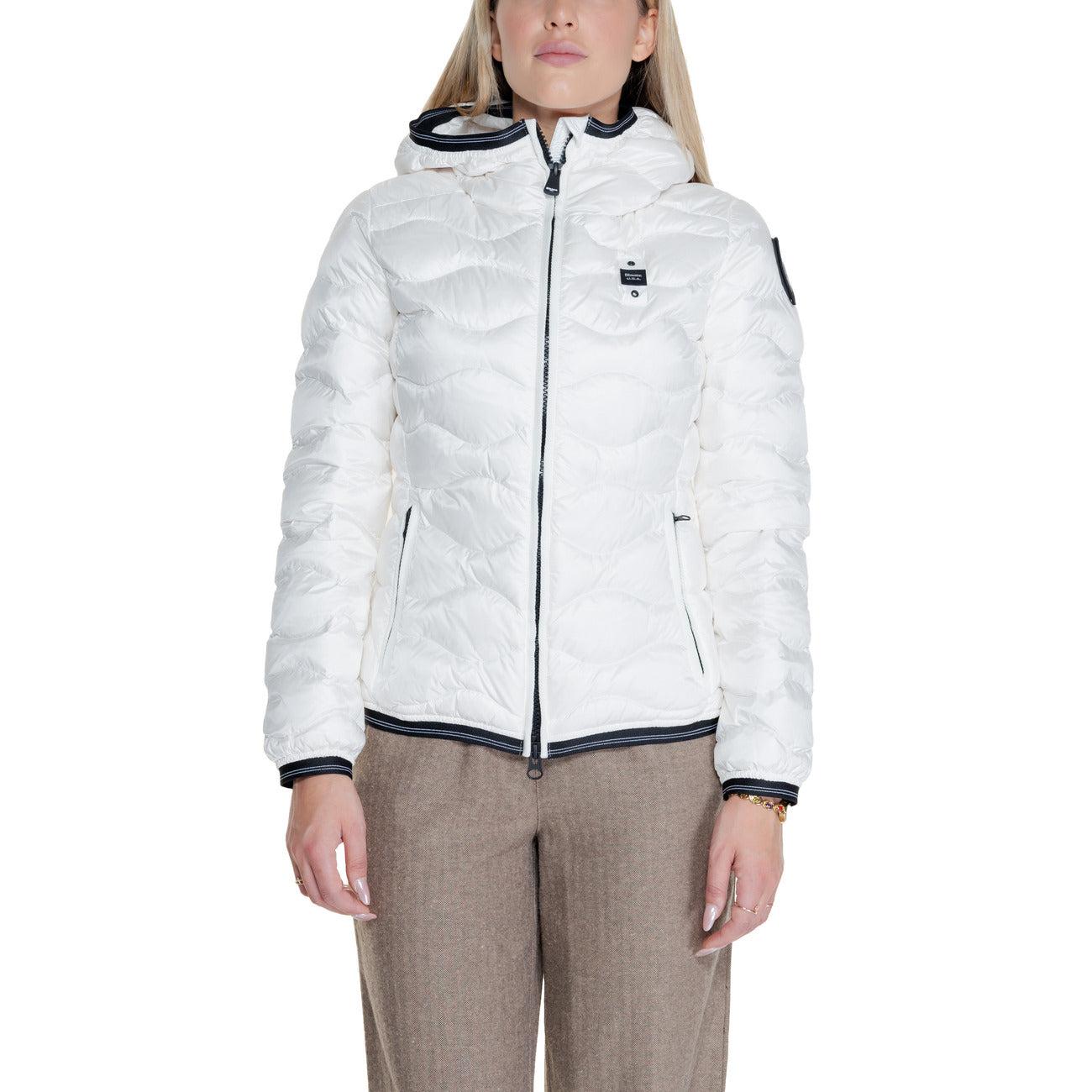 Blauer Damenjacke