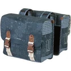 Doppelpacktasche Basil Boheme indigo blue, 37x15x37cm, 35ltr