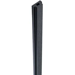 KAHRS Solid WPC-Pfostenabdeckleiste, Anthrazitgrau, 2,9x1,5 cm
