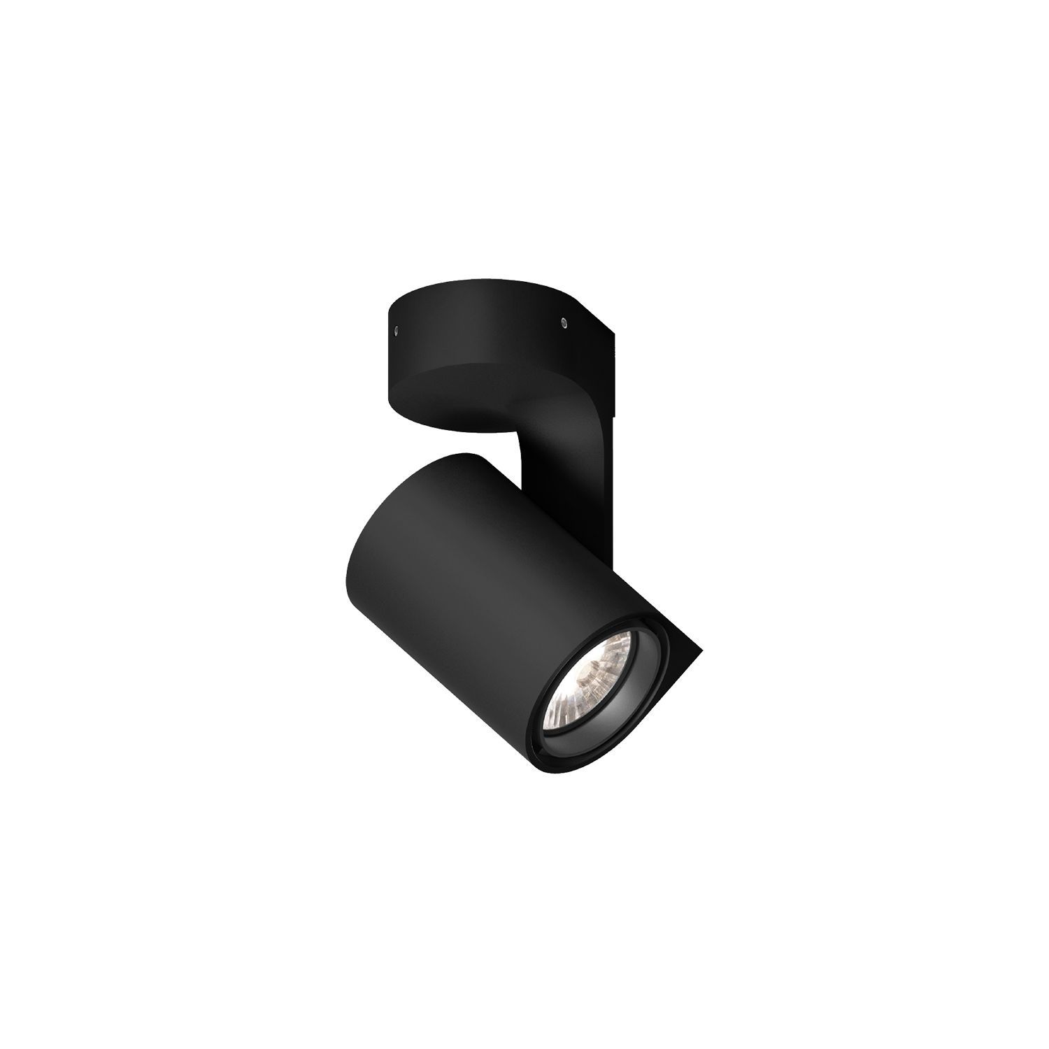 Wever & Ducré LED-Deckenstrahler SQUBE ON BASE CEILING SURF 1.1 - 1800-3000K B schwarz 1800-3000K 144468B9 5404037304073