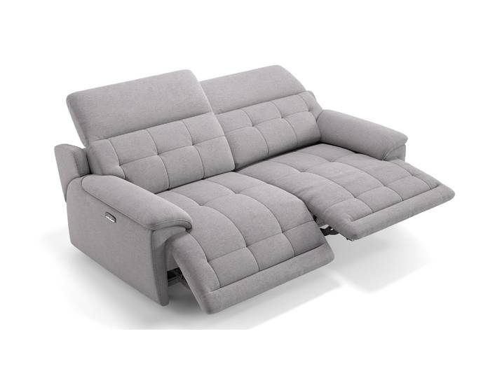 Stoff Couchgarnitur VEGAS 3-Sitzer Sofa Garnitur