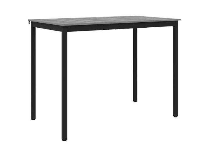 KGHERMDF Esstisch Holzwerkstoff Rechteckig Metallbeine, Pflegeleicht, Einfache Montage, Modernes Design für Küche Esszimmer