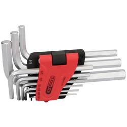 KS Tools 1514540 Innen-Sechskant Winkelschraubendreher-Set 1/16 Zoll, 5/64 Zoll, 3/32 Zoll, 1/18 Zoll, 5/32 Zoll, 3/16 Zoll, 1/4 Zoll, 5/16 Zoll, 3/8 Zoll 151.4540