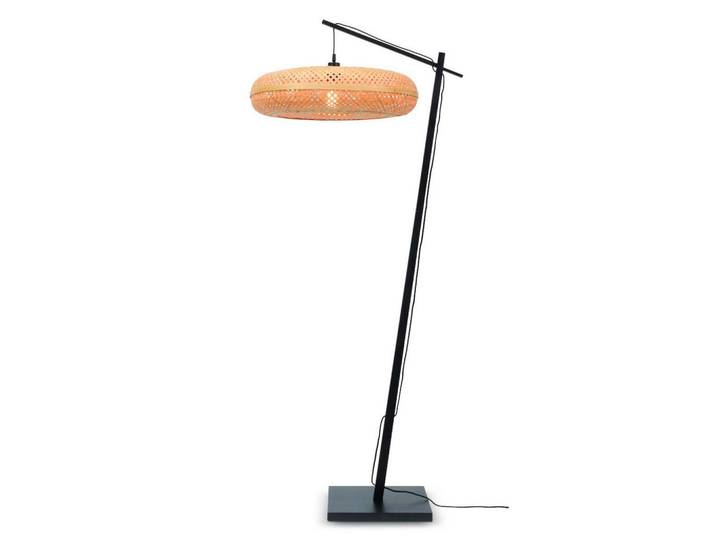 Good & Mojo Stehleuchte GOOD\u0026MOJO, Schwarz, 77x176x77 cm, LED-Leuchtmittel austauschbar, Lampen & Leuchten, Innenbeleuchtung, Stehlampen, Stehlampen