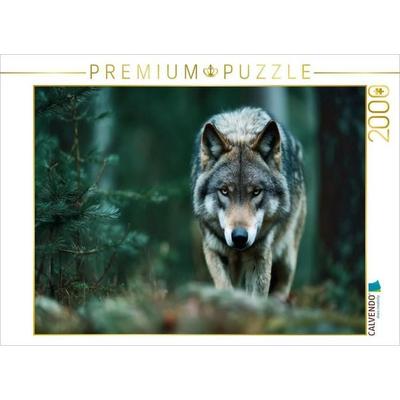 CALVENDO Puzzle Geduld ist die wahre Stärke eines Jägers | 2000 Teile Lege-Größe 90 × 67 cm Foto-Puzzle für glückliche Stunden, von , Calvendo Puzzle