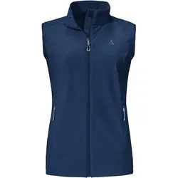 SCHÖFFEL Damen Schlupfjacke Softshell Vest Tonion L, Größe 38 in Blau Blau
