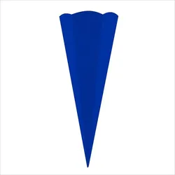 Goldbuch Bastelschultüte 70cm farbiger Buntkarton blau
