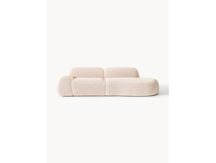 Modulare Bouclé-Ottomane Wolke (3-Sitzer)