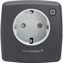 Homematic IP Steckdose Homematic IP Funk Schalt-Mess-Steckdose, anthrazit 161599A0