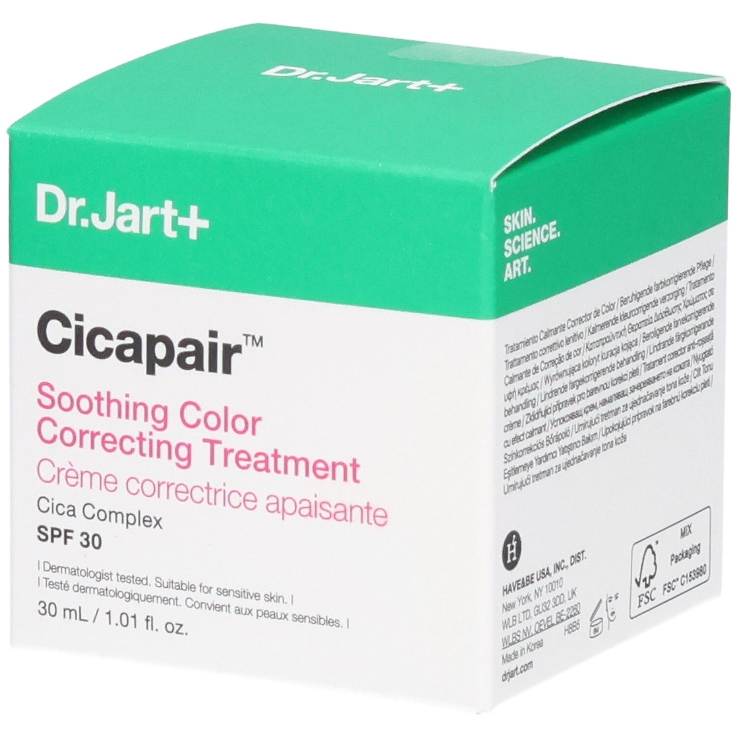 Dr. Jart+ Cica Colr Corr Crm Spf 30ml 30 ml Make up