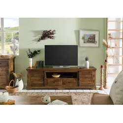 TV-Board Mango 200x45x60 dunkelbraun geölt RODEZ #149