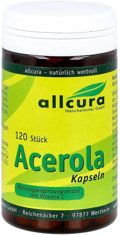Acerola Kapseln natürl.Vitamin C 120stk