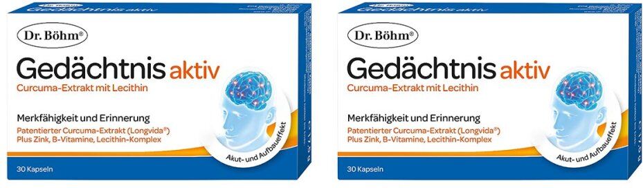Dr. Böhm Gedächtnis aktiv Kapseln 3x30stk