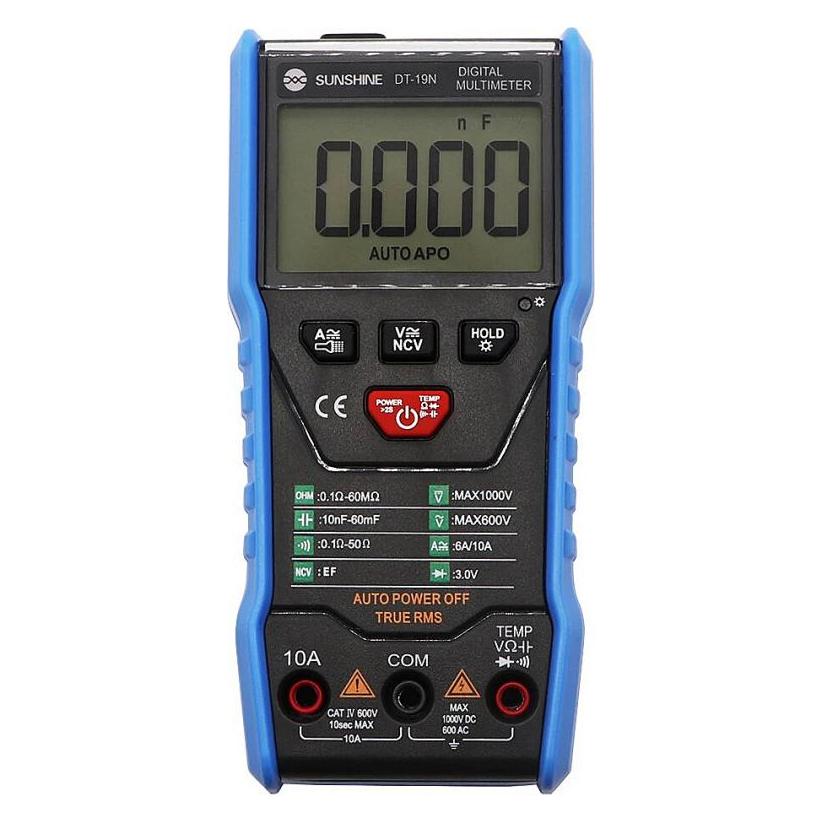 Sunshine Kids Digital Multimeter Sunshine DT-19N (Hand-Multimeter) (59941272)