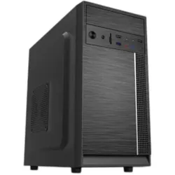 Differo PC V15 I5 12400 16GB SSD 500 NVME DVD HPA3 USB-C TRASERO (500 GB, 16 GB, Intel Core i5-12400), PC, Schwarz