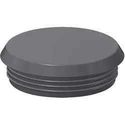KWC Aquarotter Schraubenkopf-Abdeckung, Kunststoff, silber, 2000204746, 2000104746 2000104746