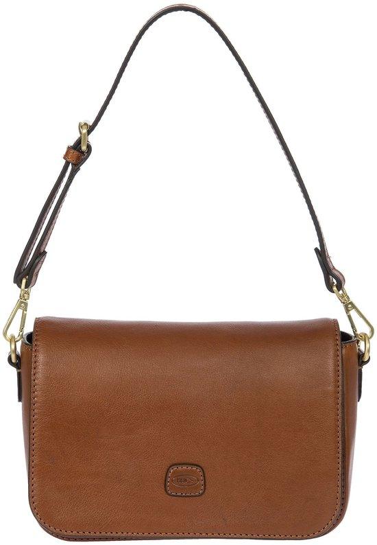 Bric's Volterra Schultertasche Tabak, 23 x 16 x 9 cm, 0,66 kg, 4 Fächer
