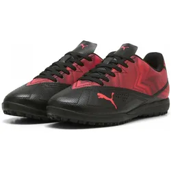 Puma, Jungen, Fussballschuhe, Rapid Tt Jr (37), Rot, Schwarz