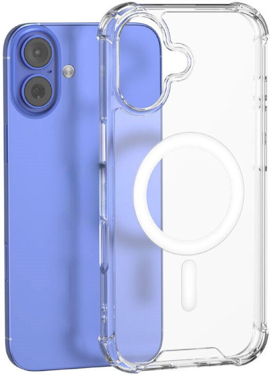 4Smarts iPhone 17 IBIZA Hybrid Case - MagSafe Kompatibel - Gennemsigtig