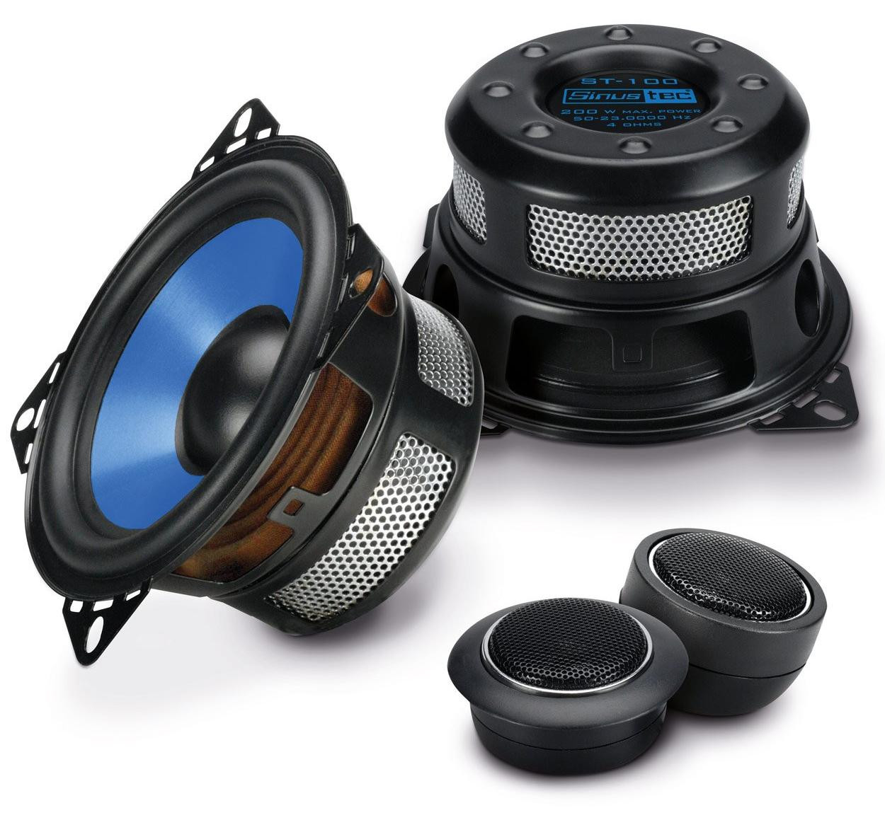 Sinustec ST-100 2-wegs luidsprekersysteem met 10 cm diameter