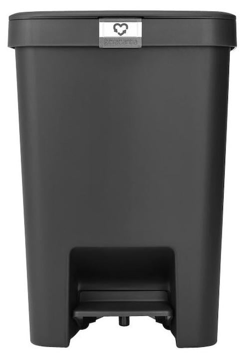 Brabantia StepUp Vuilnisbak met pedaal, 25 liter, donkergrijs