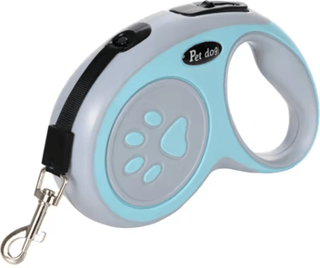 Inspire Picks Automatic Retractable Cat Harness & Leash Set For Kittens And Small Pets blue 5m