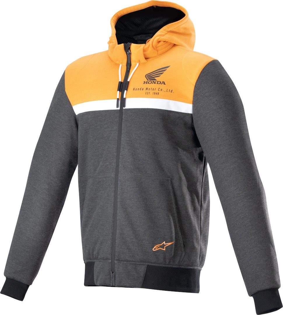 Alpinestars Honda Chrome Motorrad Textiljacke 4201323-1914-S