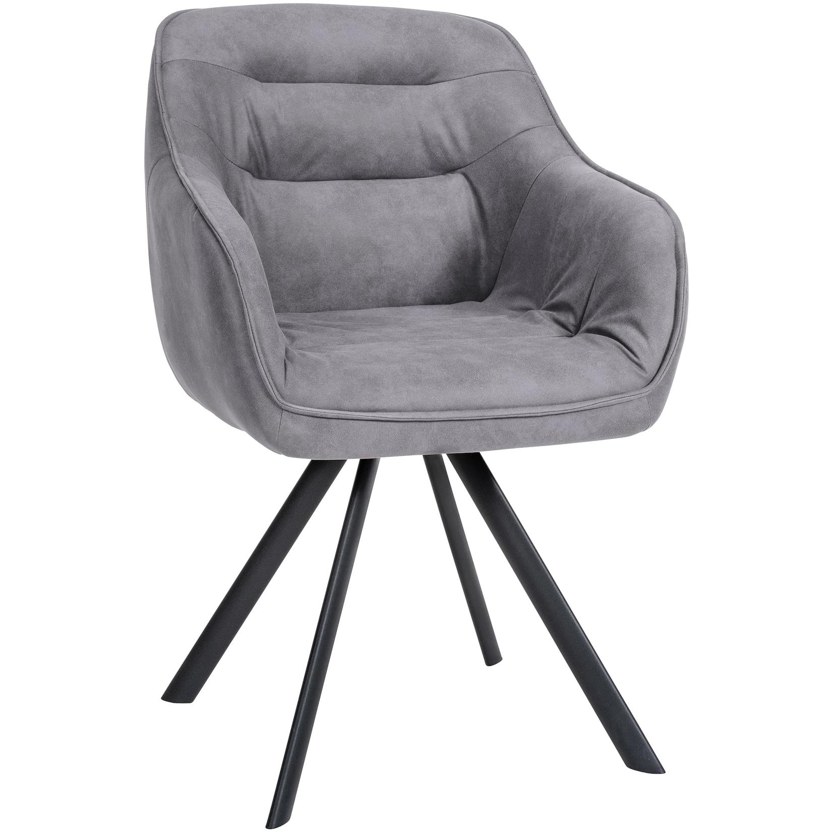 CLP Stuhl Russel Vintage Farbe: grau, Material: Vintage Stoff