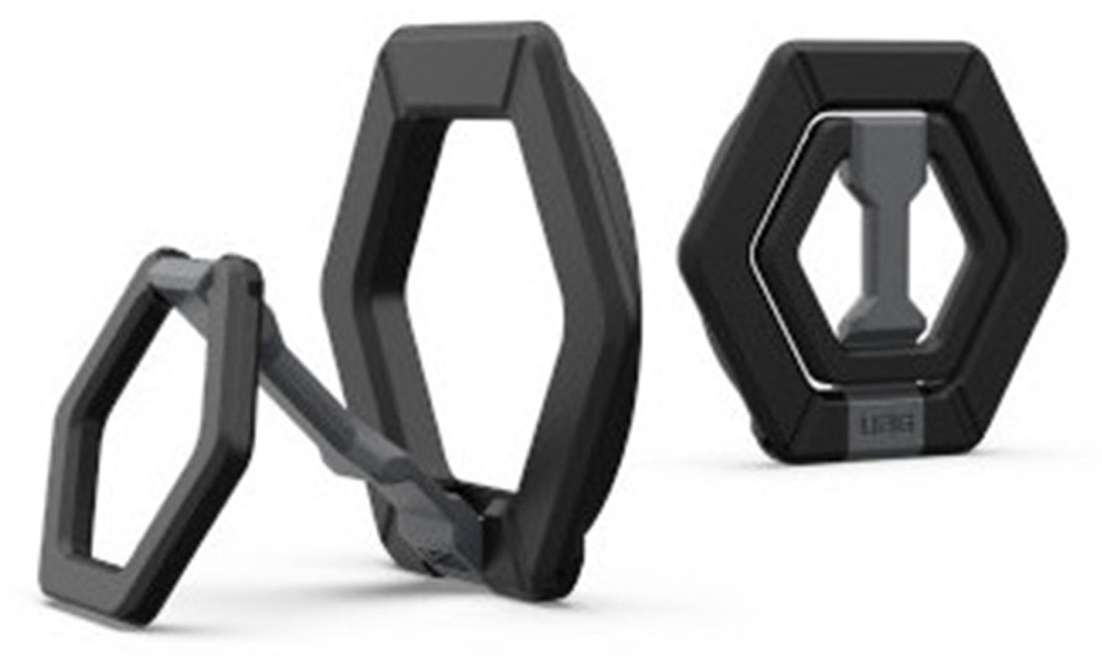 UAG Magnetic Ring Stand - Black / Silver