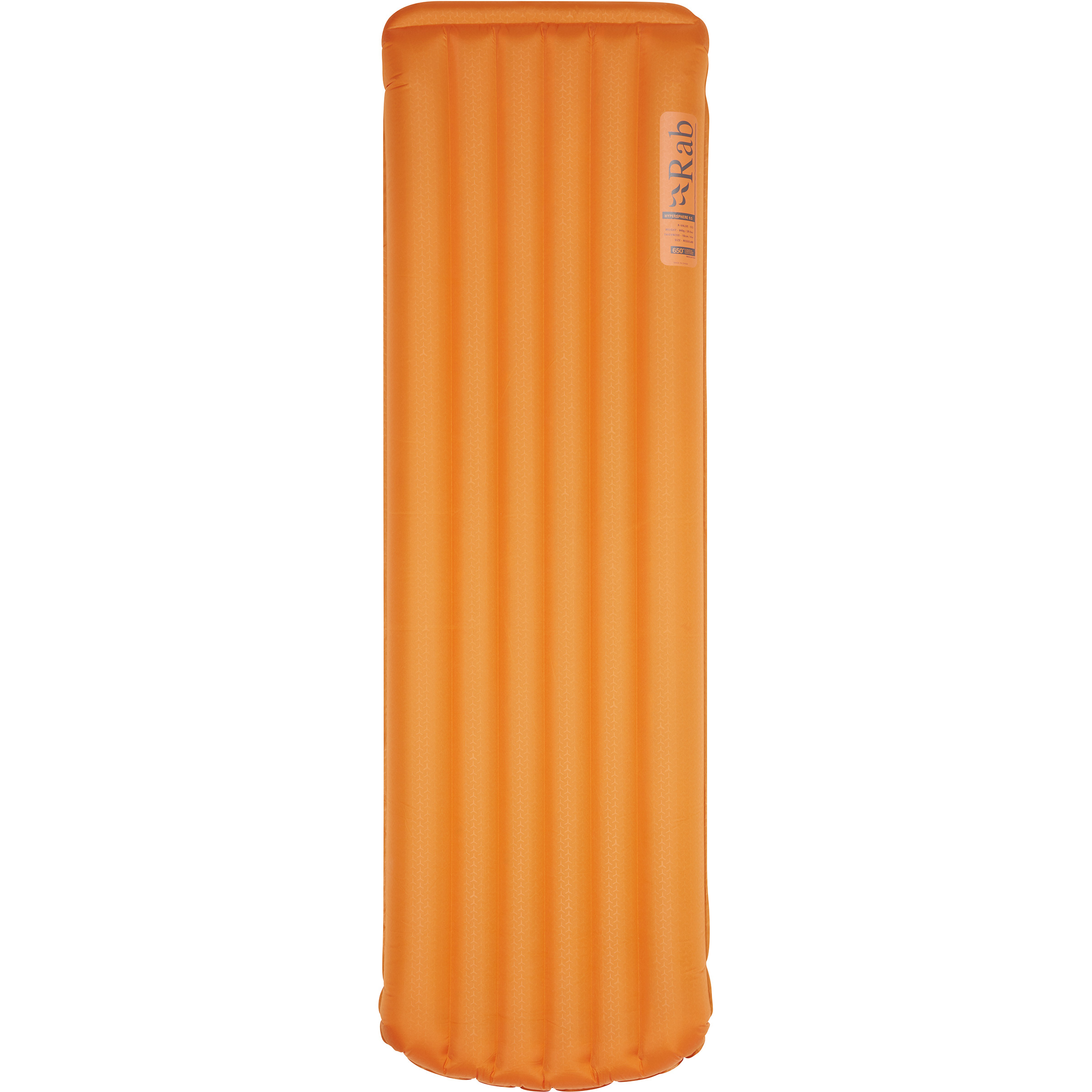 Rab Hypersphere 9.5 Isomatte orange Größe 196x64cm Trekking imprägnierte Daune | Daune