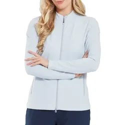 Footjoy Golf Debossed Full Zip Damen Jacke hellblau