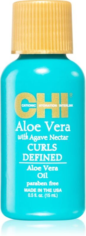 CHI Aloe Vera Curls Defined huile sèche pour cheveux bouclés 15 ml