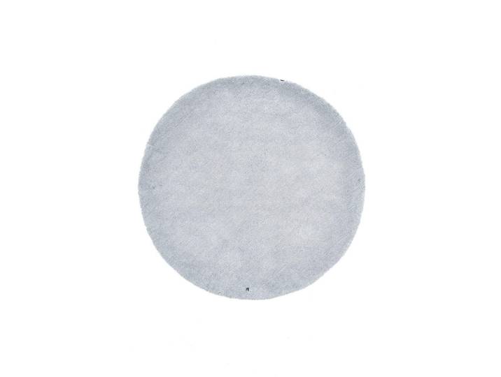 Tom Tailor Hochflorteppich Cozy, Grau, Uni, rund, Teppiche und Böden, Teppiche, Runde Teppiche