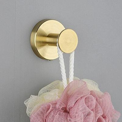 Haken Ohne Bohren, Haken mit Saugnapf aus Edelstahl 304, Saugnapf Haken, Handtuchhaken Ohne Bohren, für Dusche, Badezimmer, Küche, Glastür, Spiegel, Silber/Schwarz/Gold