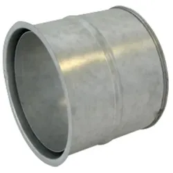 Bertrams Fal Wandfutter 13WFD100 doppelt, Ø 100 x 0,6 mm