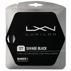 Tennissaite - Luxilon - SAVAGE - lime - 12,2 m