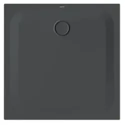 Bette BetteUltra Duschwanne 5940-400AE 100x100x2,5cm, Antirutsch/Pro, raven