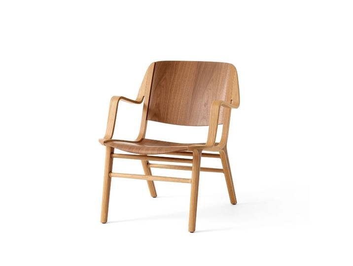&Tradition Fauteuil AX HM11 Lounge Chair Walnut-oak