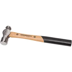 Peddinghaus, Hammer, Ingenieurhammer mit Hickorystiel, Runde Bahn und Kugelkopf (500 g)