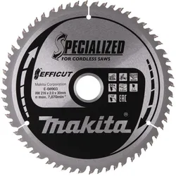 Makita, Sägeblatt, EFFICUT Sägeblatt E-08903