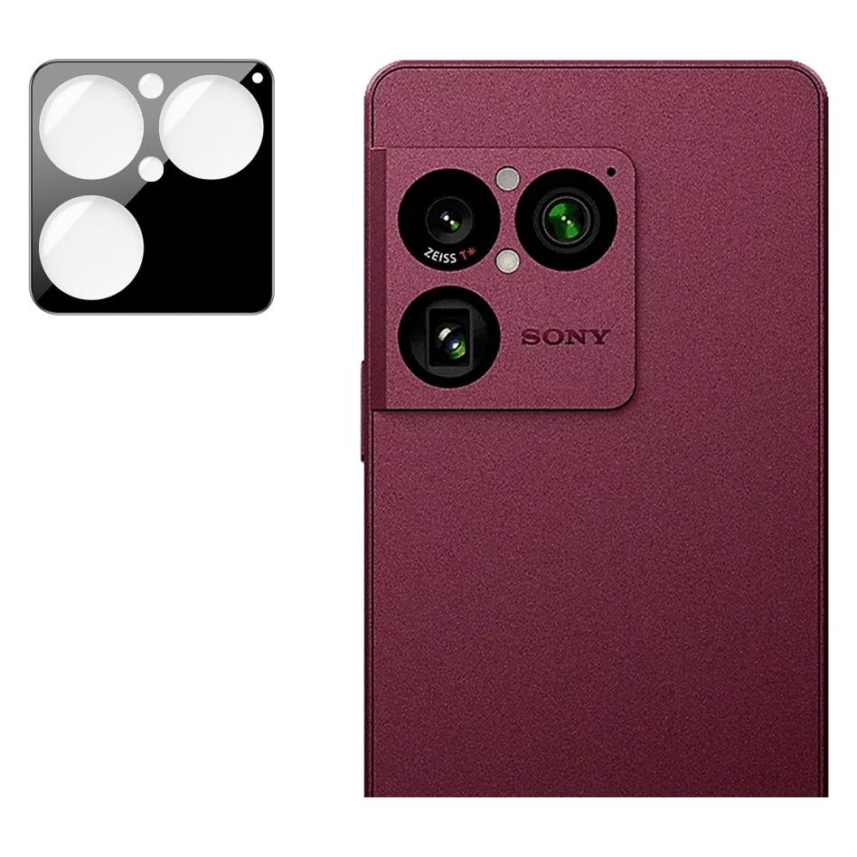 Techsuit - Komplettes Kameraglas - Sony Xperia 1 VIII - Schwarz (Sony Xperia 1 VIII) (78267886)